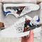 Sanji Raid Suit Skate Sneakers Custom Anime OP Shoes
